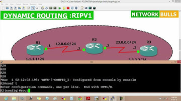 Configuration and Commands of RIP V1 -CCNA R&S