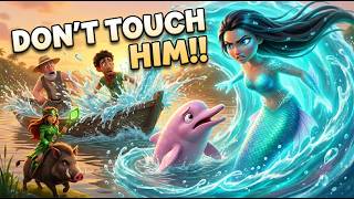 DON’T TOUCH HIM!! 🐬 Kids Song | Caipora & Iara Save the Pink Dolphin screenshot 1