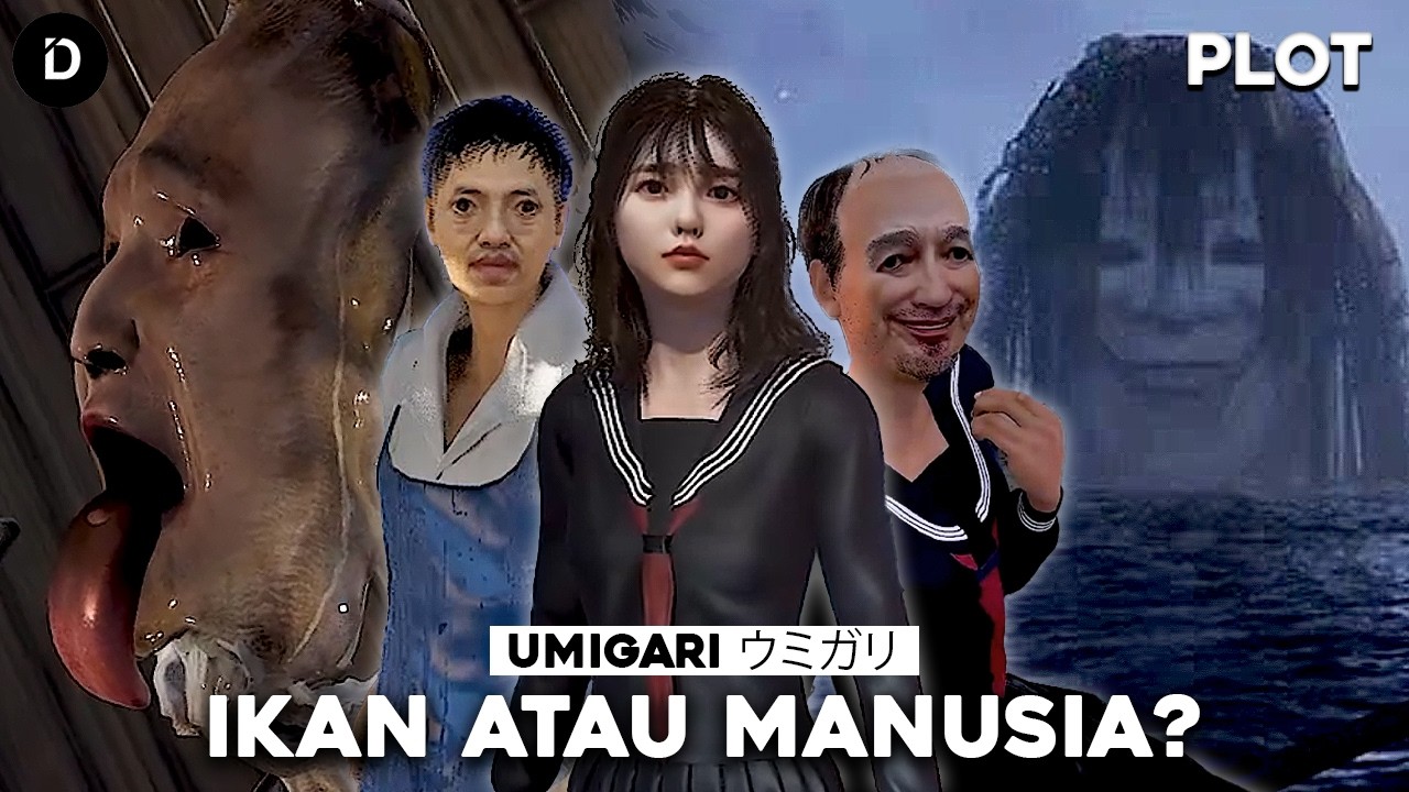PLOT: Kenapa Ikan Ini Berwajah Manusia? | Umigari ウミガリ (All Endings)