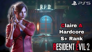 Resident Evil 2 Remake Claire A S Rank Ps5 60Fps
