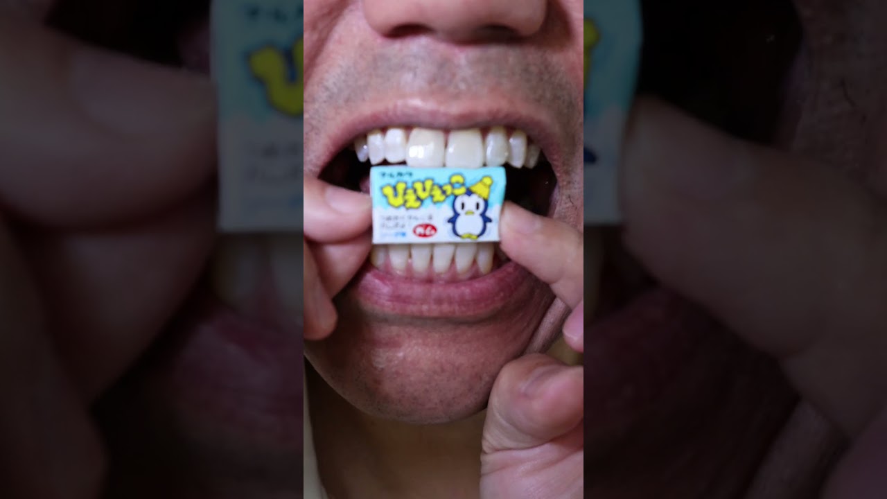 ASMR | Penguin Ice Gum… So Refreshing ❄️ 