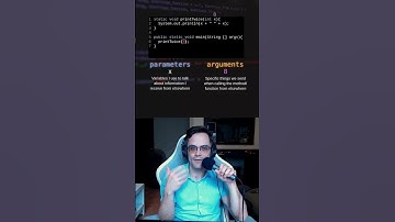 Parameters vs arguments(coding concepts explained!) #coding #computerprogramming #java