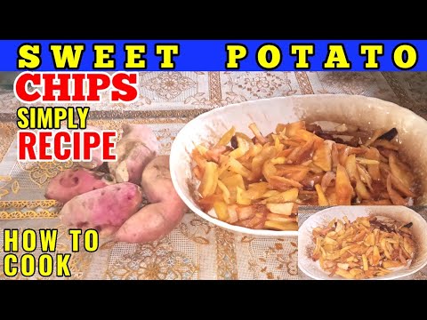 How to Cook Sweet Potato Chips - YouTube