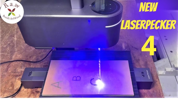 LaserPecker 4 - Dual Laser Engraver - I've never seen a Laser do this  before! 
