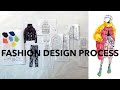 All my fashion design tutorials in order of process