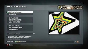 CoD Black Ops - 3D Star Emblem Tutorial