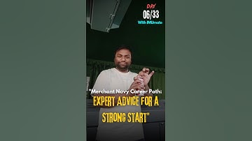 Merchant Navy Career Path: Expert Advice For A Strong Start| Third Officer Shoaib Ali #shorts#imucet