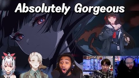 Streamers React To Chisa Resonator Combat Showcase | Wuthering Waves Reaction Mush Up