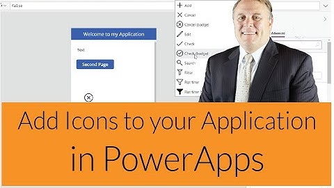 Add Icons to your PowerApps - Step 8 [130821-1750]