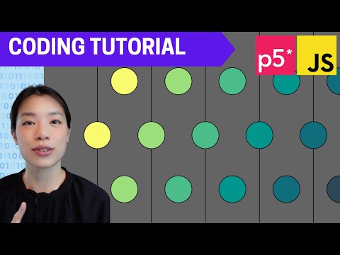 p5.js Coding Tutorial |  Color Changing Ball (If Statements)