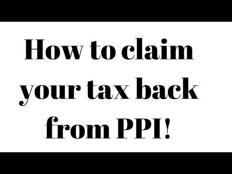 PPI Tax Claim