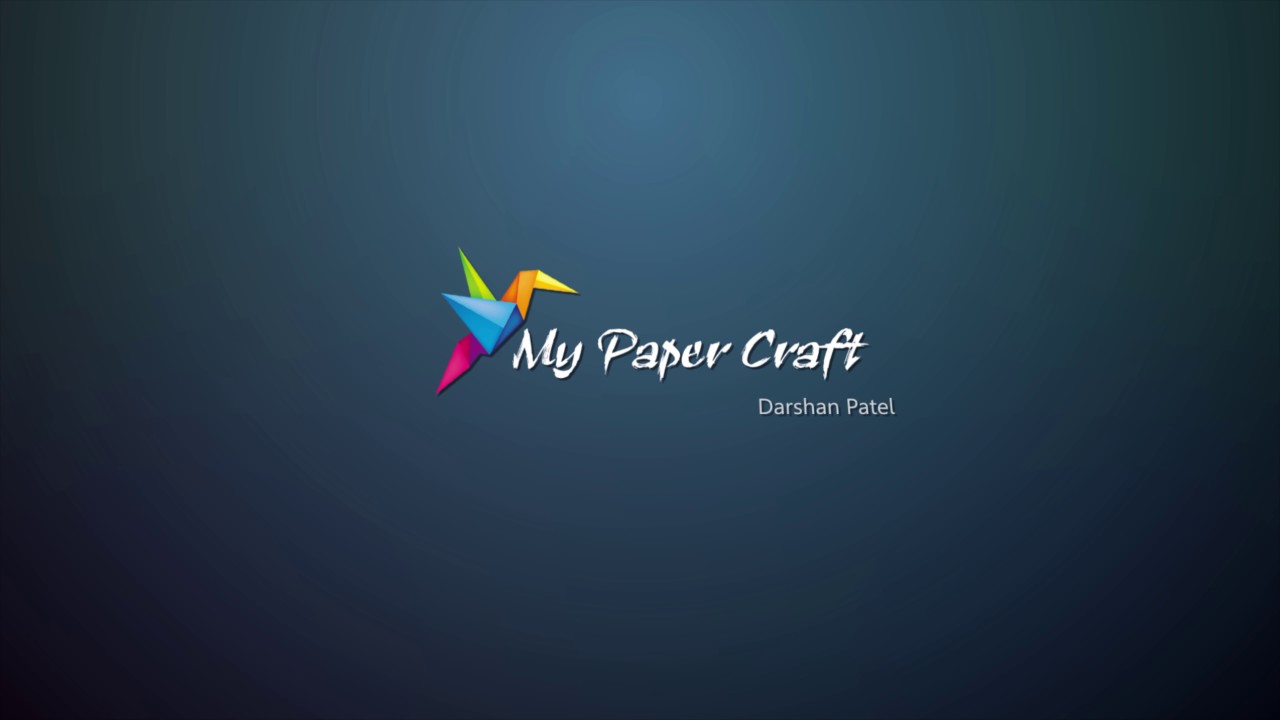 My Paper Craft Logo - YouTube