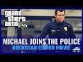 Gta v  michael joins the police