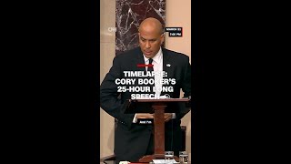 Timelapse: Cory Booker’s 25-hour long speech