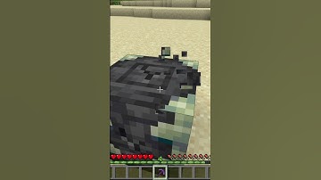 REINFORCED DEEPSLATE CAN BE BROKEN IN MINECRAFT #minecraft #shorts #gaming
