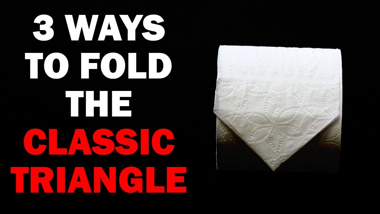 How To 'Stamp' Your Toilet Paper Roll For A Fancy Hotel Finish