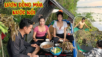 Săn Bắt Lươn Đồng - Mưu Sinh Trên Ghe Mùa Nước Nổi | Lộc Cá Lăng 