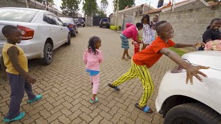 BEST GIFT EVER !!!!! OUR KIDS PRICELESS REACTION WHEN WE BROUGHT THE CAR HOME || DIANA BAHATI