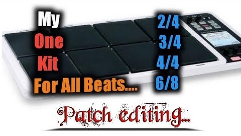 Spd 30 patch editing|church beats|spd 30 FX editing