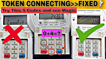 KPLC TOKEN CODES TO FIX CONNECTING PROBLEM  | HERE ARE 5 THINGS YOU DIDN