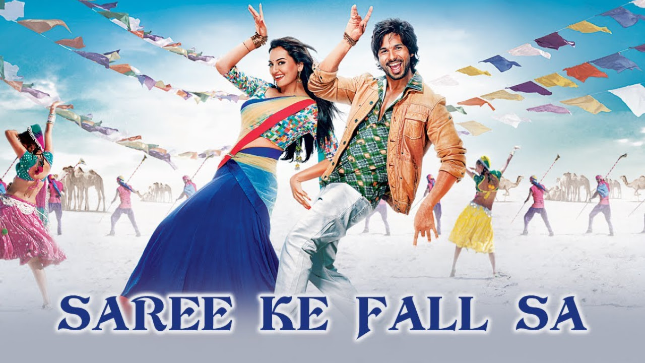 Saree Ke Fall Sa Song ft Shahid Kapoor  Sonakshi Sinha  R Rajkumar  Pritam