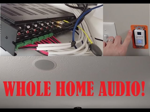 WHOLE HOME AUDIO: Monoprice Whole Home Audio Amp! 6 Zone 6 Source class=