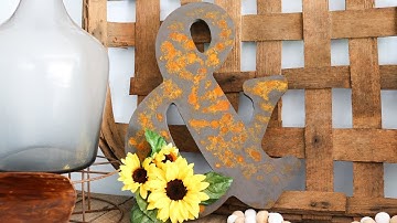 How to Use Rust Effect Paint