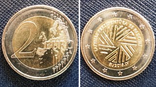 Latvia 2 Euro 2015 - Latvijas Prezidentūra ES Padomē / 2 евро, Латвия Председательство Латвии в ЕС