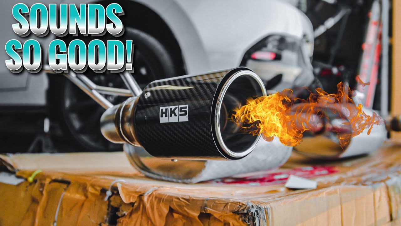 HKS タイランド MAZDA 3 マフラー Mazda 3 BP HKS Exhaust!
