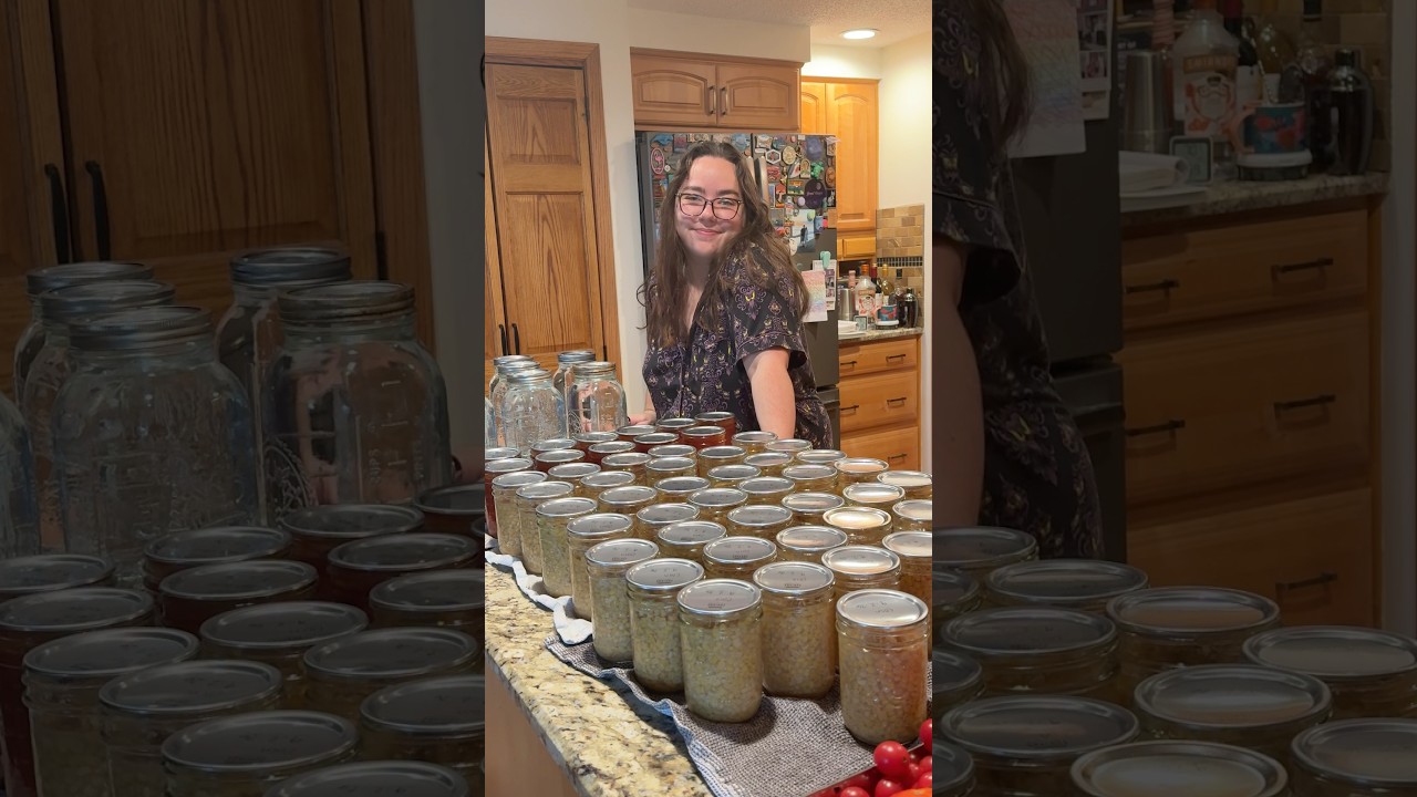 Everything I canned yesterday