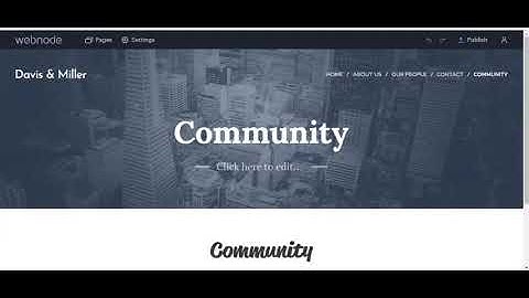 Embed A Community Into Your Webnode Website