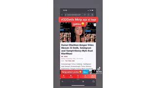 Video viral wik wik 32 detik mirip seleb tiktok kienzy mylin || klarifikasi nya