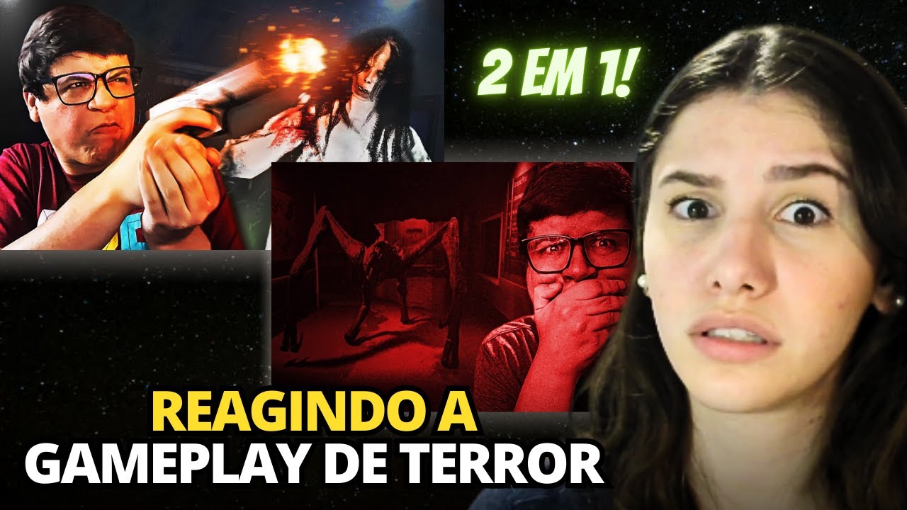 REACT - GAMES EDuUu - SSSHHH!!! SE NÃO O BICHO COME! & CAÇANDO UM MONTE DE BICHO NA BALA!