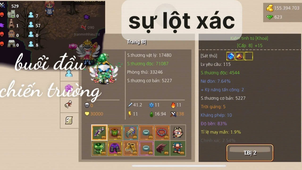 HSO server Kỳ Lân| sự lột xa’c của sát thủ tranminhhieu1st và nổ phát súng đầu tiên trước khi lên sẻ