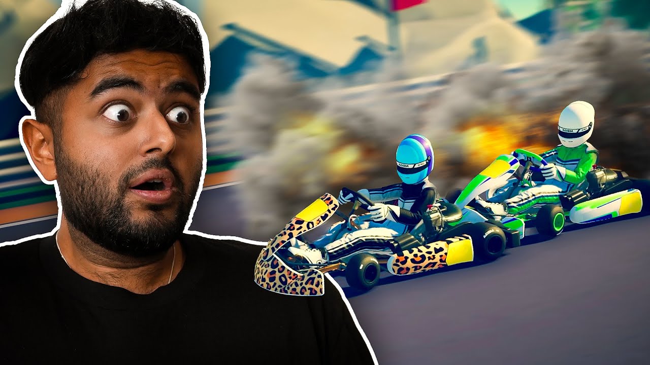 We Held A Karting Race Which Ended In CHAOS ￼