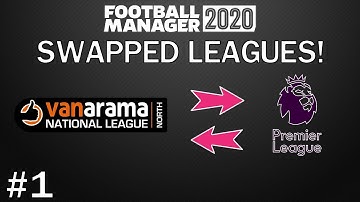 FM20 Experiment: What If You SWAPPED England’s Top and Bottom League? Football Manager 2020 - PART 1