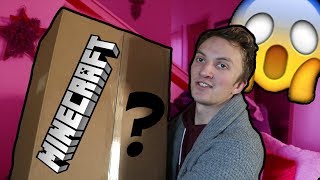 The Minecraft Mystery Box!!! (Microsoft Sent Me This!!)