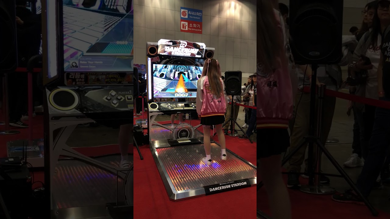 PlayX4 2018] DANCERUSH STARDOM 시연플레이 1