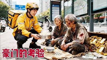 【全集】首富裝窮裝病考驗失散兒子，外賣員兒子拿出全部積蓄得絕症，才知這是壹個騙局？！#短劇 #drama