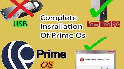 Prime OS Full Installation | All Errors Fixed | Tech 4U |