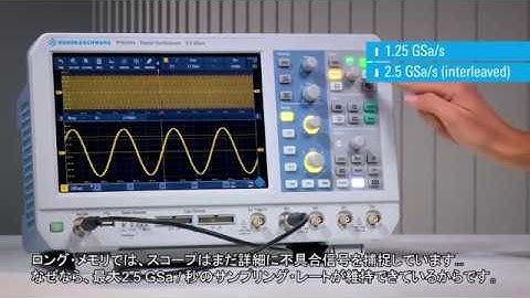 R&S®RTB2000 ロングメモリ