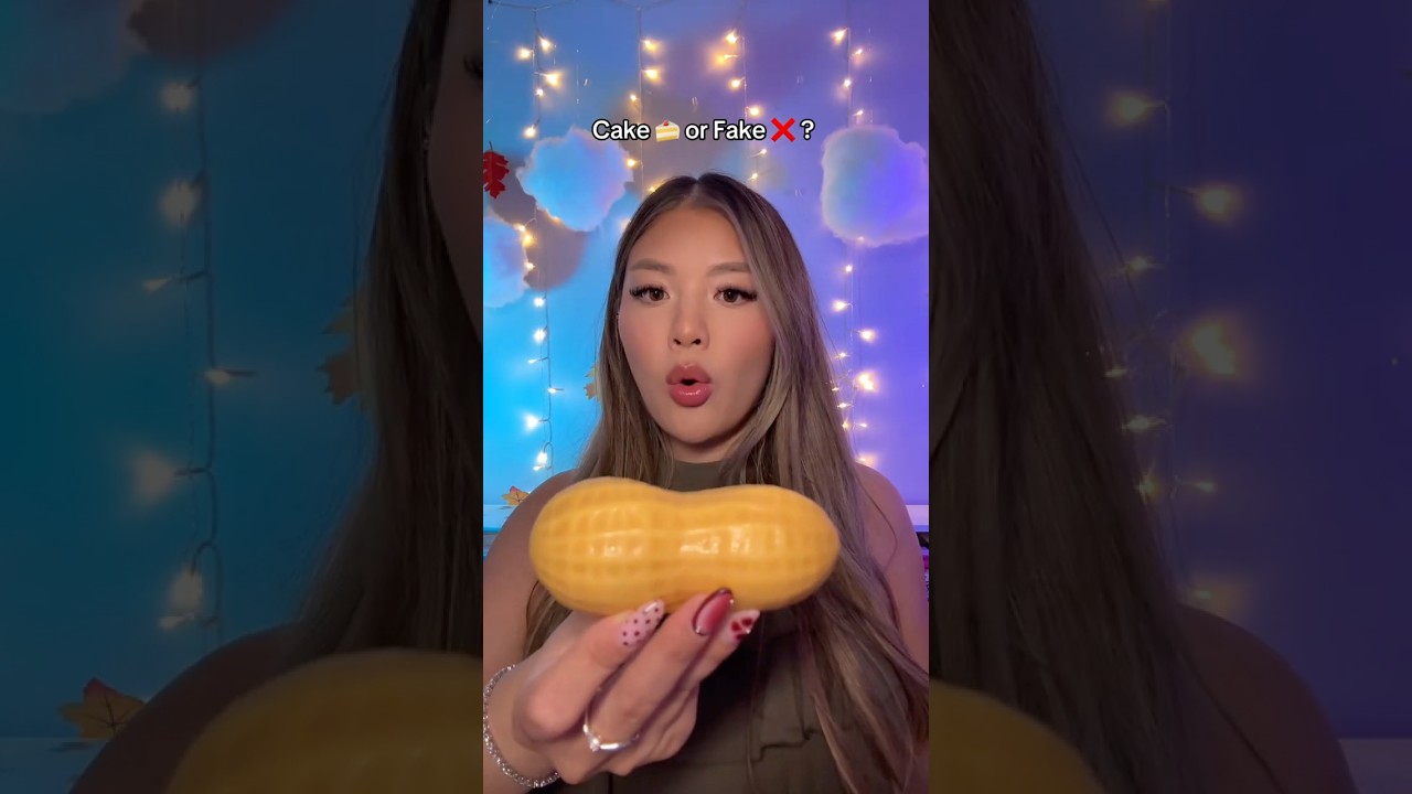 Cake 🍰 or Fake❌? #asmr