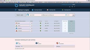 Backupify Product Tour