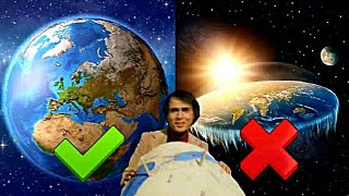 Simple explanation that Earth is Round by Carl Sagan