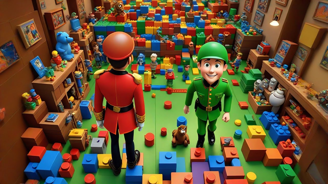 Six Toy Soldiers March in a Row | Counting Song for Kids | Learn ...