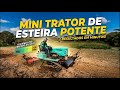 VALE A PENA USAR ESSE MINI TRATOR DE ESTEIRA NO PREPARO DO SOLO ? TESTE PRÁTICO !!