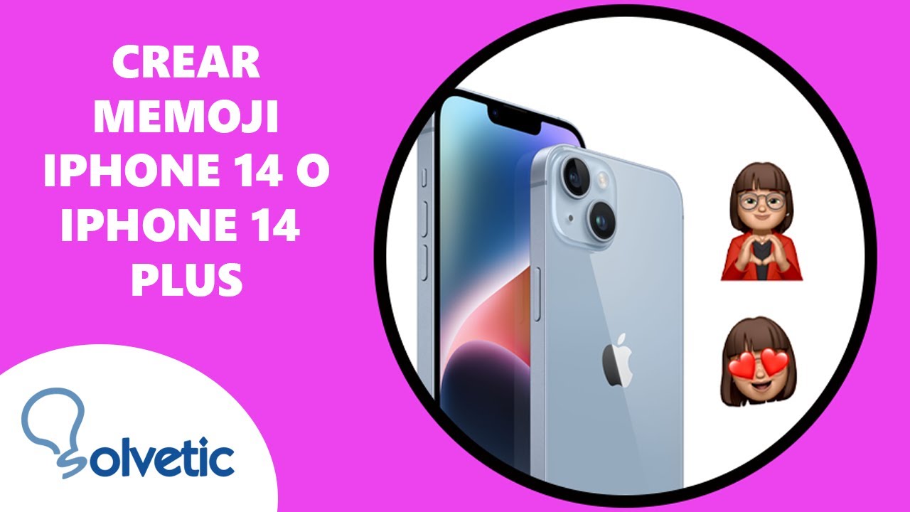 🧑🏻‍🦱 Cómo HACER STICKERS MEMOJI iPhone 14 y iPhone 14 Plus ️ Cómo usar