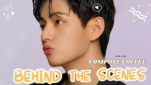 태형이의 컴포즈드 커피 광고 비하인드가 컴포즈 매장에서 방영되고 있습니다☕✨| COMPOSE COFFEE BEHIND THE SCENES@composecoffee.official 