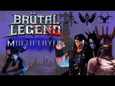 Video: Brutal Legend Multiplayer Turi RTS Posūkį