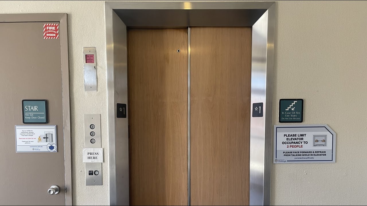 Modded Marshall Hydraulic Elevator at Forbes Oakland Medical Building
